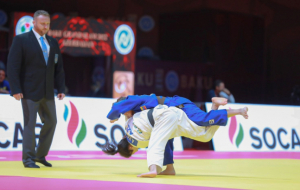 Twelve Azerbaijani judokas to be in action on Day 2 of Baku Grand Slam 2022