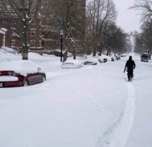 Байден из-за бури объявил режим ЧС в штате Нью-Йорк