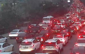 На этих улицах Баку затруднено движение транспорта