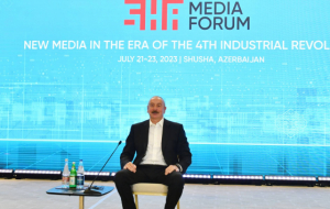 “Media keeps me updated that helps in maintaining good governance”, says President Ilham Aliyev
