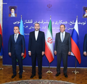 Министр иностранных дел Азербайджана принял участие в первой министерской встрече в формате «3+3» в Тегеране