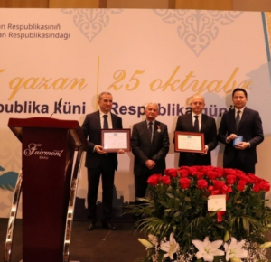 Писатель-переводчик Нариман Абдулрахманлы награжден орденом «Достык» Казахстана