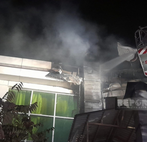 В Нахчыване в ресторане вспыхнул пожар во время свадьбы