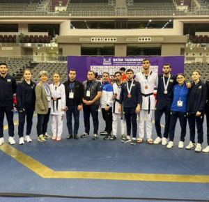 Азербайджанские тхэквондисты завоевали пять медалей на чемпионате в Катаре