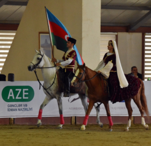 В Баку прошла церемония открытия Национального фестиваля конного спорта-фото