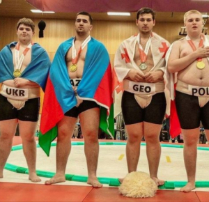 Азербайджанские сумоисты завершили чемпионат Европы с семью медалями