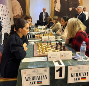 Чемпионат Европы: Сборные Азербайджана по шахматам одержали победу