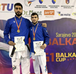 Азербайджанские таэквондисты завоевали две золотые медали на международном турнире