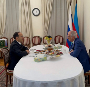 Полад Бюльбюльоглу встретился с новоназначенным послом Турции в РФ