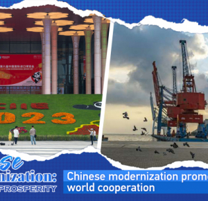 Chinese modernization promotes world cooperation