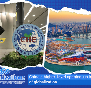 China's higher-level opening-up in new period of globalization
