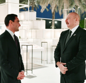 Президент Ильхам Алиев принял участие в мероприятии по случаю Национального дня Объединенных Арабских Эмиратов