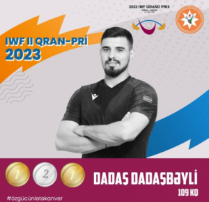 Азербайджанский штангист завоевал золотую медаль на соревнованиях Гран-при