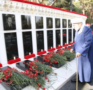 Лидеры религиозных конфессий Азербайджана посетили Шехидляр хиябаны