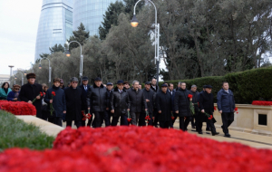 Члены Общины Западного Азербайджана почтили память шехидов 20 Января