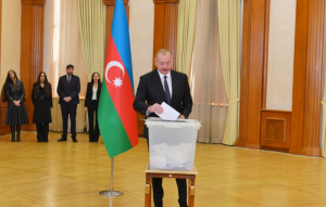  Azerbaijan is electing a new President today 