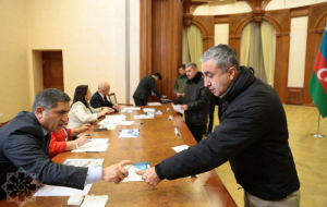 Впервые в истории независимого Азербайджана в Ханкенди открылись избирательные участки, началось голосование