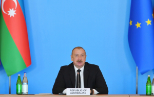  Президент Ильхам Алиев: Сегодняшняя геополитическая ситуация в Евразии точно доказывает важность нашей работы 
