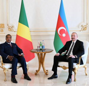 Состоялась встреча президентов Азербайджана и Конго один на один <span style=