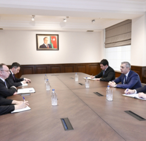 Руководитель Администрации Президента Самир Нуриев встретился с генеральным директором департамента Азиатского банка развития